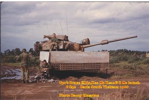 C Sqn at Baria 1968
